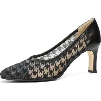 Dámské lodičky Brunate dámské elegantní lodičky s koženou podešví - černé