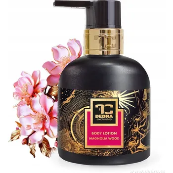 Tělové mléko DEDRA Přírodní zvláčňující tělové mléko s exkluzivním parfémem, MAGNOLIA WO