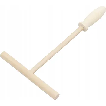 Váleček na těsto Dřevěná ŠPACHTLE VÁLEČEK palačinky na roztírání těsta na smažení