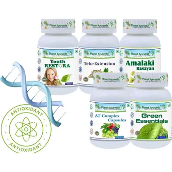 Kosmetická sada Planet Ayurveda Balíček - Anti-aging, Omlazení, Dlouhověkost