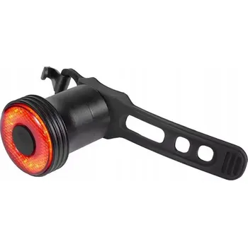 Cyklosvítilna Inteligentní zadní LED USB světlo na kolo se STOP světlem na sedlovku