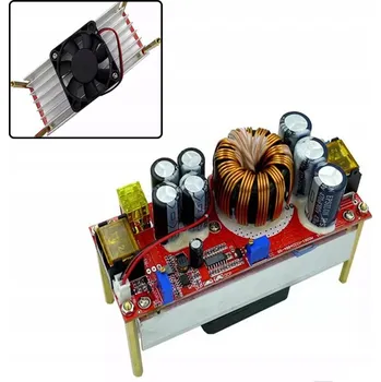 Měnič napětí MĚNIČ NAPĚTÍ NAPĚTÍ DC-DC 40A 1800W STEP UP (ZVYŠUJÍCÍ)