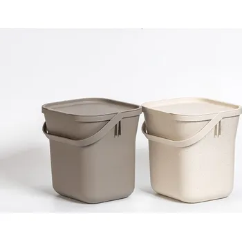 Odpadkový koš Plastia koš na bioodpad s vložkou Barva: Taupe