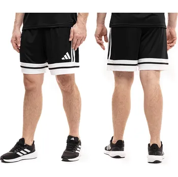 Pánské kraťasy KRAŤASY kraťasy ADIDAS SQUADRA 25, černé, JH3402 velikost L