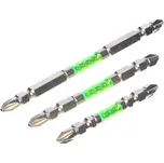 Japonská univerzální sada šroubovacích bitů ve zlaté barvě PH2 SK11 - 3 ks - 65-110 mm