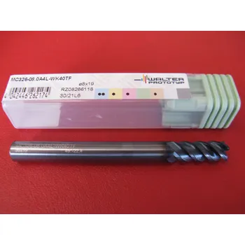 Příslušenství k frézce VHM fréza s válcovou stopkou 4-břitá 8 mm MC326-08.0A4L-WK40TF WALTER