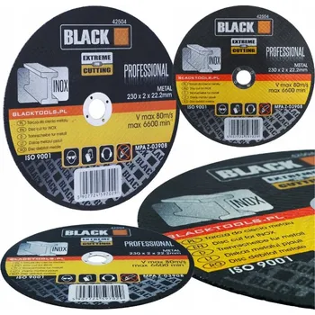 Řezný kotouč Řezací kotouč na kov Black 42504 230 x 22,2 mm