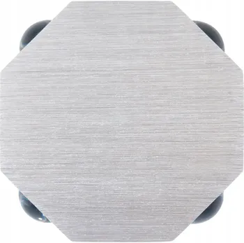 Nástěnné svítidlo Bodové svítidlo na stěnu Nástěnný LED 4x1W 340lm 9,5x3cm 6000K Studená bílá Stříbrná