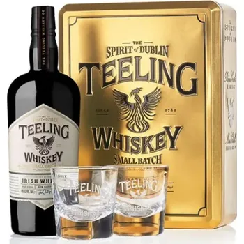 Whisky Teeling Small Batch 46% 0,7 l (dárkové balení 2 sklenice)