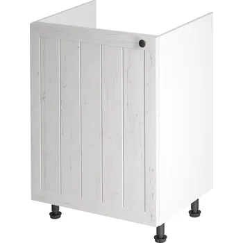 Kuchyňská skříňka Nábytek PEGAS s.r.o. Kuchyňská dolní skřínka PROWANSJA D60Z - Levá, Bílá/Borovice Andersen