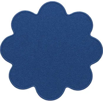 Koberec Kusový koberec Eton modrý květina, 120x120 kytka, modrá, chodba / předsíň, Vopi - 1 rok na vrácení + DOPRAVA ZDARMA k Vám i zpět