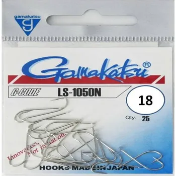 Rybářský háček Háčky s protihrotem Gamakatsu 1050N 25 ks