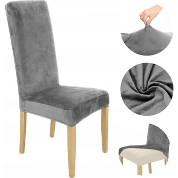 Potah na židli Potah na židli Ubieramy-meble šedý