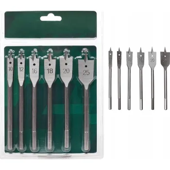 Vrták SADA PÍSKOVÝCH VRTÁKŮ 10-25mm 6ks. S-27125