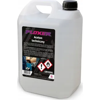 Ředidlo Technický aceton FLOXER 5L čistič, rozpouštědlo na barvy, ředidlo