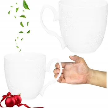 AMBITION GALACTIC WHITE HRNEK 350 ML NEBE PORCELÁN