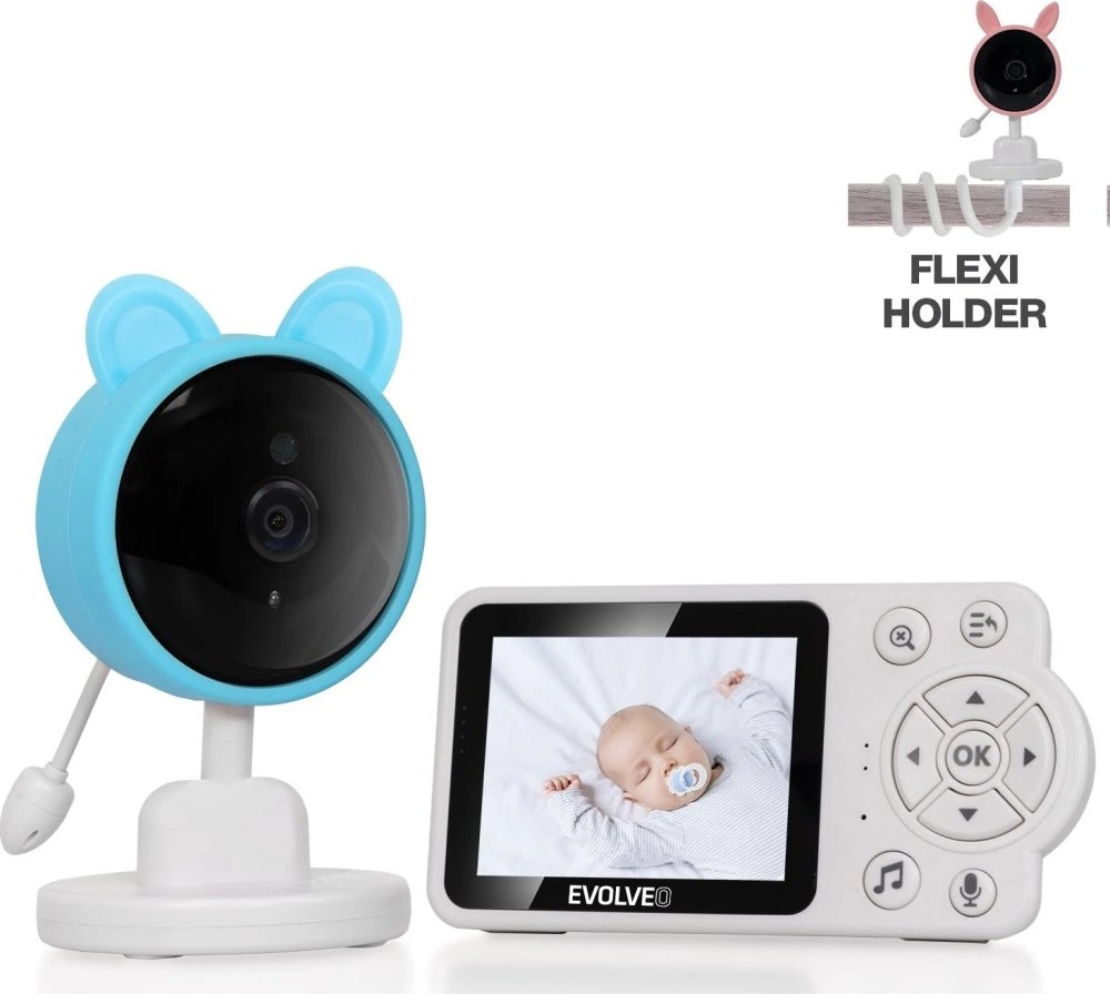 Evolveo Baby Monitor N3 Modrá