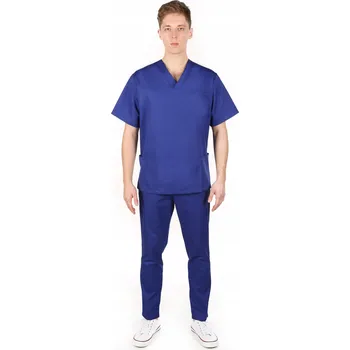 Zdravotnický oděv Lékařský ochranný komplet pánský plášť S