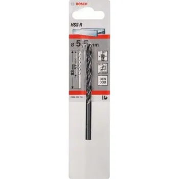 Vrták BOSCH Vrták do kovu 5,5 mm HSS-R, DIN 338