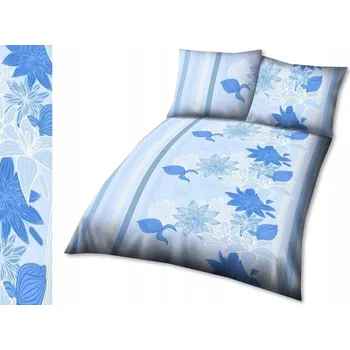 Povlečení HOTELOVÉ POVLEČENÍ 140x200 BAVLNA, Lilia modrá