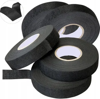 Izolační páska Textilní páska pro svazky kabelů 25m x 19mm