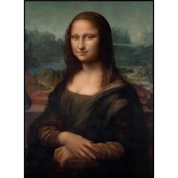 Obraz Plakát Mona Lisa Obraz: Leonardo da Vinci bez rámu 50 x 70 cm
