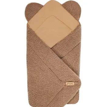 Zavinovačka Zavinovačka pro miminko zavinovačka bavlna 100% boucle hnědá