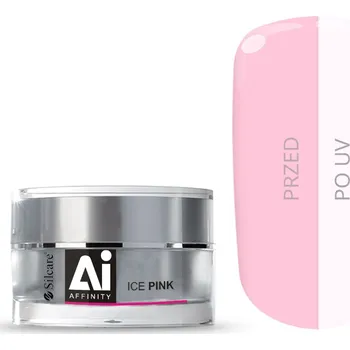 Lak na nehty Silcare Gel Affinity Ice Pink 30 g jednofázový gel