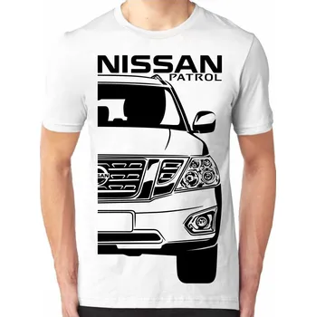 Nissan Patrol 6 Pánsky Tričko Khaki L