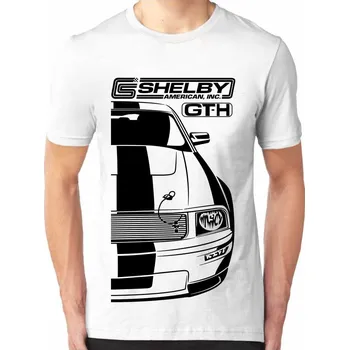 Ford Mustang Shelby GT-H Pánské Tričko Khaki 2XL