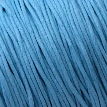 Bavlněná šňůrka 1 mm světle modrá - 5 m