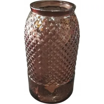 Váza VÁZA SKLO RECYKLOVANÉ 15x28 CM