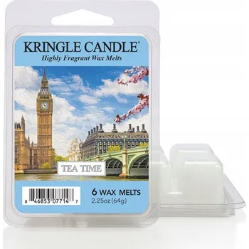 Svíčka Kringle Candle Tea Time Vonný Vosk, 64 g
