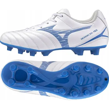 Kopačky Kopačky Mizuno Monarcida Neo III Select Jr FG P1GB242525 bílé, velikost 37