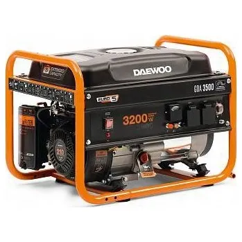 Elektrocentrála Elektrocentrála DAEWOO GDA 3500E 3.2kW AVR 7.5 HP s elektrickým startem 230V