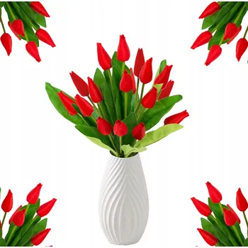 umělá květina Silikonové Tulipány na Dekorace Umělé Květiny pro Velikonoce kytici, realistické