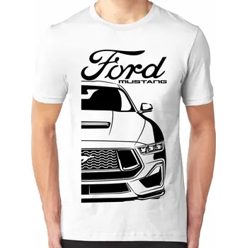 Pánské tričko Ford Mustang 7 Pánské Tričko Khaki S