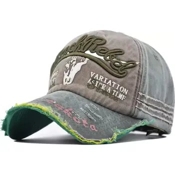 Kšiltovka Bavlněná Kšiltovka Blackrebel Dakota Zelená