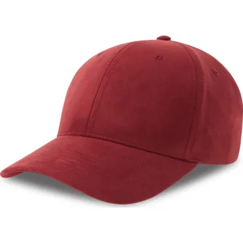 Pracovní přilba Atlantis Headwear Kšiltovka Rapper Suede-S, 5 panelová, Trucker COT330261aav99-cardinal UNI Cardinal
