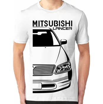 Mitsubishi Lancer 8 Pánské Tričko Khaki 2XL