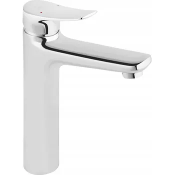 Vodovodní baterie Stojánková umyvadlová baterie Ferro Espacio stříbrná