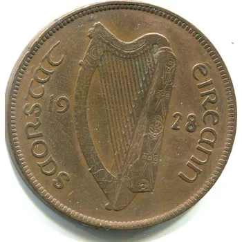 IRSKO. 1 penny 1928. KM-3.