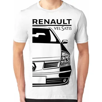 Pánské tričko Renault Vel Satis Pánské Tričko Khaki M