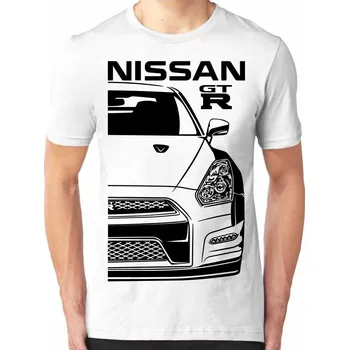 Nissan GT-R Facelift 2010 Pánsky Tričko Khaki L
