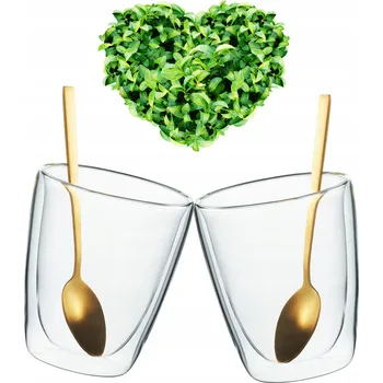 Sklenice Sklenice na kávu a čaj Ambition 250 ml 2 ks