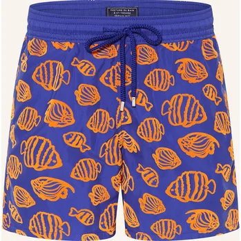 Pánské plavky Vilebrequin Pánské Koupací Šortky Fishy Vibes Moorea, modrá /...