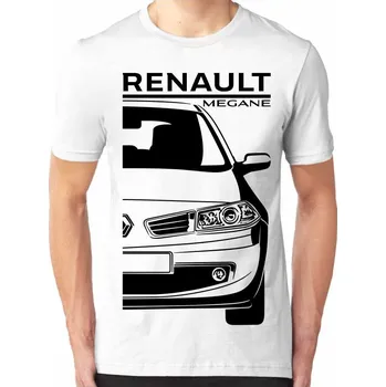 Renault Megane 2 Facelift Pánské Tričko Khaki 3XL