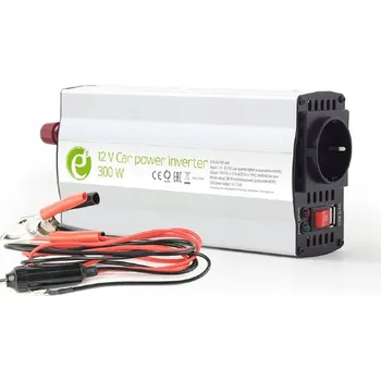 Měnič napětí Energenie - měnič napětí do auta 12V/230V, 300W
