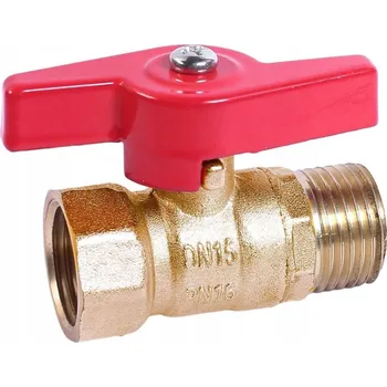 Ventil Kulový kohout s motýlkem 1/2'' vnitřní závit 16B Equation