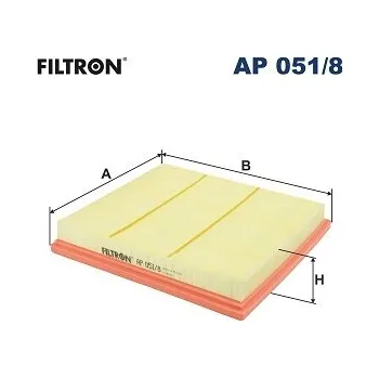 Filtr do auta Vzduchový filtr, , 13272717, 835056, FILTRON, AP 051/8